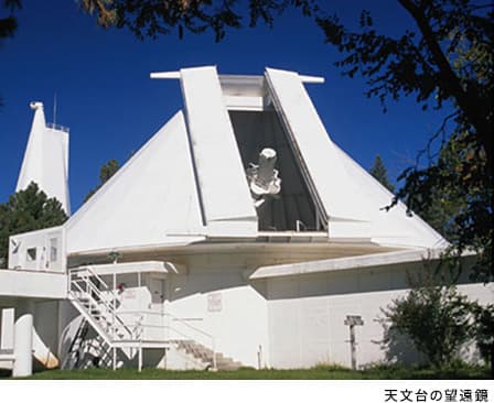 天文台の望遠鏡